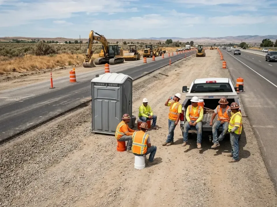 highway-road-construction-crew-007 — frequently asked questions, Porta Potty and Restroom Rentals in Melbourne, AR